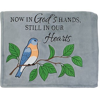 God&#039;s Hand Soft Fleece Gift Boxed W/Clear Lid 50x60&quot;